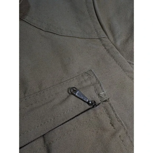 Vintage 50s American Field Hunting Jacket Mens XL Canvas Corduroy Chore 1950s